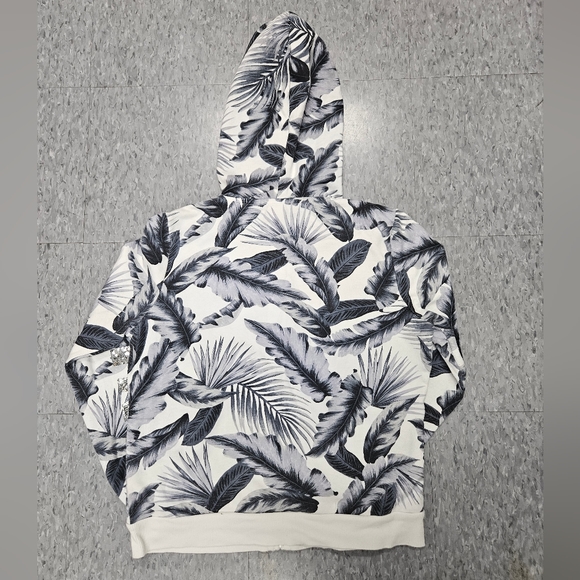 Vs pink large sequin bling palm full zip jacket - Picture 6 of 6